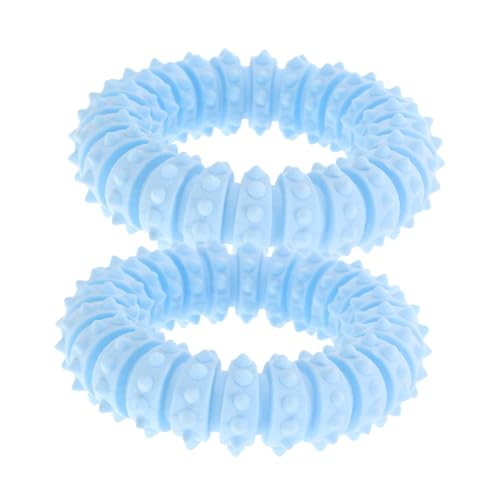 Toyvian 2Stücke Kauspielzeug Für Kleine Zahnpflege Und Teething Langlebige Und Flexible Kauspielzeuge Für Spielerisches Kauen Und Zahngesundheit von Toyvian