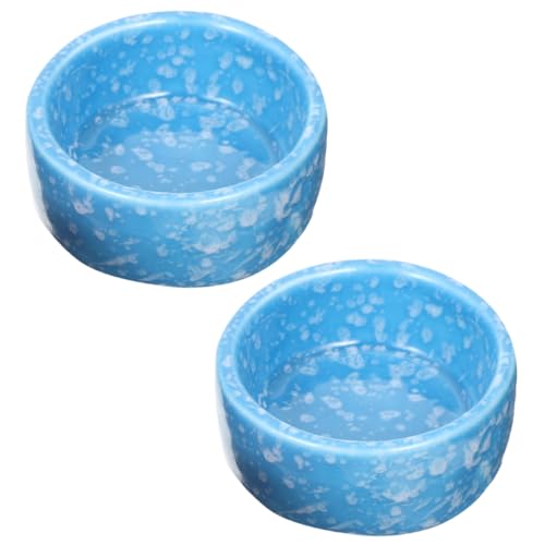 Toyvian 2stücke Keramische Futterschalen Für Kleintiere Dekorative Schalen Für Hamster Chinchillas Und Hasen rutschfest Und Sicher Benutzung Als Futter Wassernapf Toyvian 2stücke Keramische Futterschalen Für Kleintiere Dekorative Schalen Für Hamster Chinchillas Und Hasen rutschfest Und Sicher Benutzung Als Futter Wassernapf von Toyvian