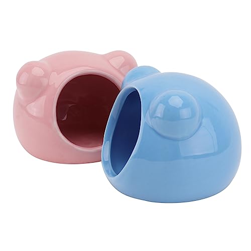 Toyvian 2Stücke Keramisches Haustierhaus für Hamster Kühlendes Nest aus Keramik für Zufällige Langlebig und Verschleißfest Toyvian 2Stücke Keramisches Haustierhaus für Hamster Kühlendes Nest aus Keramik für Zufällige Langlebig und Verschleißfest von Toyvian