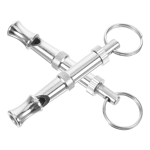 Toyvian 2Stücke Metall Pfeife Signal Pfeife für Effektives Hundetraining für Große und Kleine Wie Chihuahua Schäferhund Toyvian 2Stücke Metall Pfeife Signal Pfeife für Effektives Hundetraining für Große und Kleine Wie Chihuahua Schäferhund von Toyvian