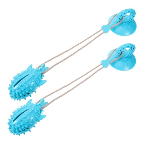 Toyvian 2Stücke Saugnapf Interaktives Kauspielzeug Mit Futterspender Für Große Und Kleine Fördert Zahngesundheit Und Spielspaß Toyvian 2Stücke Saugnapf Interaktives Kauspielzeug Mit Futterspender Für Große Und Kleine Fördert Zahngesundheit Und Spielspaß von Toyvian