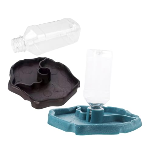 Toyvian 2Stücke Schildkröten Futternapf Mit Automatischer Wasserzufuhr Für Eidechsen Und Reptilien Aus Langlebigem Eleganten von Toyvian