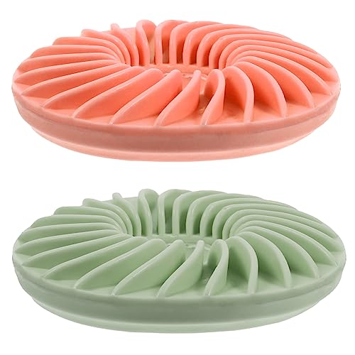 Toyvian 2Stücke Slow Feeder Hundenapf für Langsames Fressen Interaktive Futterschalen zur Verdauungsförderung und Aufblähungsprävention mit Rutschfestem Design für Welpen Toyvian 2Stücke Slow Feeder Hundenapf für Langsames Fressen Interaktive Futterschalen zur Verdauungsförderung und Aufblähungsprävention mit Rutschfestem Design für Welpen von Toyvian
