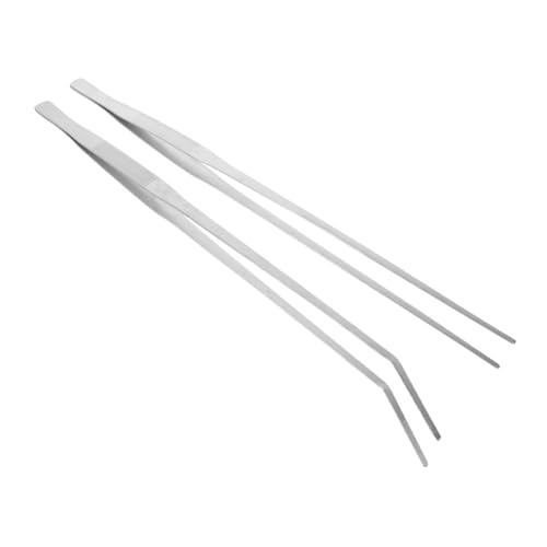 Toyvian 2Stücke Teiliges Aquarium Futterzange Gerade Gebogene Pinzetten Für Reptilien Und Aquarien Zubehör Für Futter Und Pflege Von Haustieren Toyvian 2Stücke Teiliges Aquarium Futterzange Gerade Gebogene Pinzetten Für Reptilien Und Aquarien Zubehör Für Futter Und Pflege Von Haustieren von Toyvian