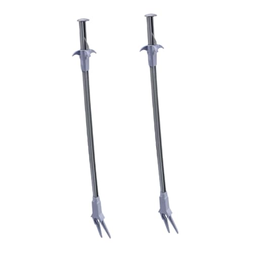 Toyvian 2Stücke Wasserpflanzen Pinzette Rutsch Aquarium Reinigungswerkzeug mit Langem Griff für Effizientes Trimmen und Pflegen von Aquarien und Teichpflanzen von Toyvian