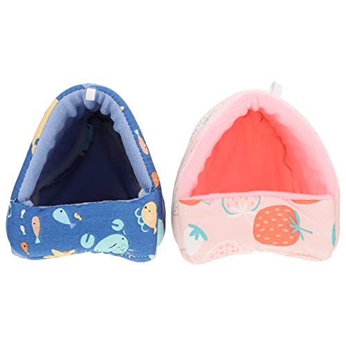 Toyvian 2Stücke Winter Warmes Hamster Nest aus Komfortables Bett für Kleine Haustiere Wie Hamster und Chinchillas Ozeanwelt für Kalte Toyvian 2Stücke Winter Warmes Hamster Nest aus Komfortables Bett für Kleine Haustiere Wie Hamster und Chinchillas Ozeanwelt für Kalte von Toyvian