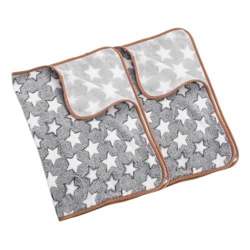 Toyvian 2pcs Warme Haustierdecke Mit Sternmuster Süße Flauschige Hunde Katze Schlafmatte Weiche Haustierbettdecke Für Bett, Sofa Und Haustierkäfig Toyvian 2pcs Warme Haustierdecke Mit Sternmuster Süße Flauschige Hunde Katze Schlafmatte Weiche Haustierbettdecke Für Bett, Sofa Und Haustierkäfig von Toyvian