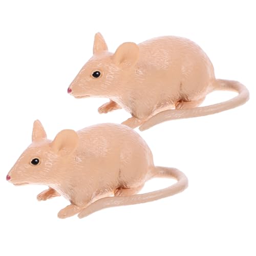 Toyvian 2st -tiermodell Mausplüsch Kognitives Spielzeug Für Tiere Simulations- -Spielzeug Gruselige Ratte Mäuse Katzenspielzeug Gefälschte Ratte Jungtier Kind Plastik Ornamente Toyvian 2st -tiermodell Mausplüsch Kognitives Spielzeug Für Tiere Simulations- -Spielzeug Gruselige Ratte Mäuse Katzenspielzeug Gefälschte Ratte Jungtier Kind Plastik Ornamente von Toyvian