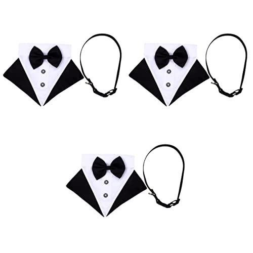Toyvian 3 Sets Modisches Hundehalsband-schal-Set Mit Schleife Und Knoten Heimtierbedarf Für Outdoor-Sport Toyvian 3 Sets Modisches Hundehalsband-schal-Set Mit Schleife Und Knoten Heimtierbedarf Für Outdoor-Sport von Toyvian