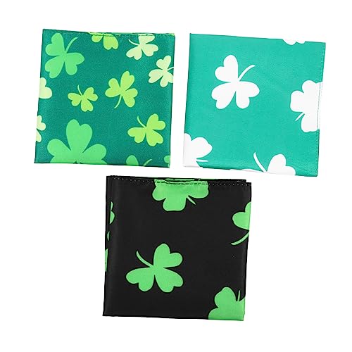 Toyvian 3 Stück Doppel Lagiges Patrick's Day Haustier Bandana mit Shamrock Muster Bequemes Hundehalsband Halstuch für Katzen und Hunde Festliche Pet Collar Decor für Party und Alltag Toyvian 3 Stück Doppel Lagiges Patrick's Day Haustier Bandana mit Shamrock Muster Bequemes Hundehalsband Halstuch für Katzen und Hunde Festliche Pet Collar Decor für Party und Alltag von Toyvian