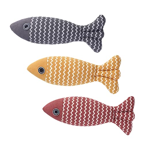 Toyvian 3 Stück Katzenspielzeug Kissen Katzen Nip Haustierbedarf Für Den Innenbereich Katzenspielzeug Produkte Für Katzen Katzen Neck Süßes Für Katzen Katzen Für Den von Toyvian