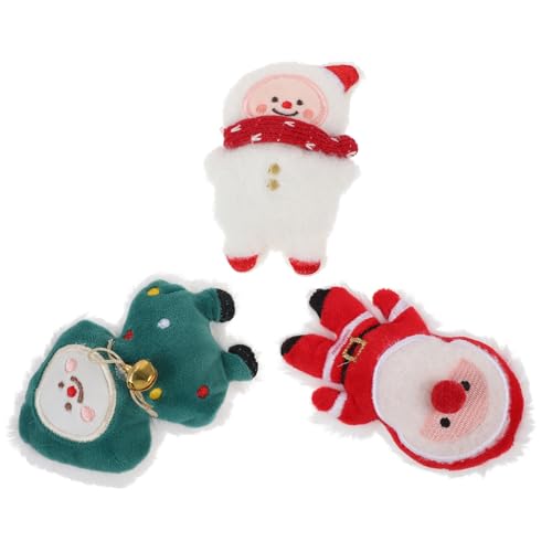 Toyvian 3 Stück Kauspielzeug für Katzen Katzenspielzeug Weihnachtsspielzeug Katzenurlaubsspielzeug drinnen zum Necken von Katzen Kätzchen Plüsch Toyvian 3 Stück Kauspielzeug für Katzen Katzenspielzeug Weihnachtsspielzeug Katzenurlaubsspielzeug drinnen zum Necken von Katzen Kätzchen Plüsch von Toyvian