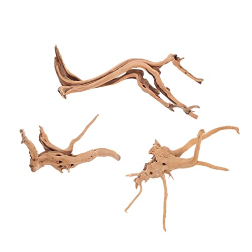 Toyvian 3 Stück Teiliges Aquarium Deko Natürlicher Wurzelholz Ornamente Stabile Holzdeko für Fischbecken und Reptilien Schadstofffrei mit Breitem Standfuß Lebendige Aquarienlandschaft Toyvian 3 Stück Teiliges Aquarium Deko Natürlicher Wurzelholz Ornamente Stabile Holzdeko für Fischbecken und Reptilien Schadstofffrei mit Breitem Standfuß Lebendige Aquarienlandschaft von Toyvian