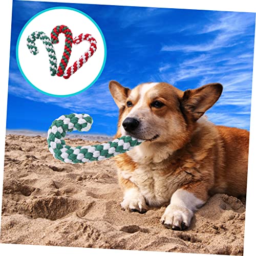 Toyvian 3 Stück Teiliges Baumwollseil Kauspielzeug für Hunde und Katzen Robustes Interaktives Welpen Zahnpflege Fördert Beschäftigung und Bindet Haustiere Spielerisch von Toyvian