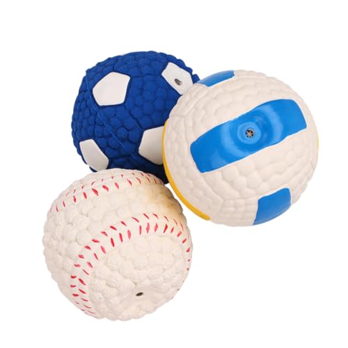 Toyvian 3 Stück Teiliges Interaktives Langlebiger Molarball für Zahnreinigung für Kleine und Mittelgroße mit Geräuschfunktion zur Beschäftigung Gesundheit Toyvian 3 Stück Teiliges Interaktives Langlebiger Molarball für Zahnreinigung für Kleine und Mittelgroße mit Geräuschfunktion zur Beschäftigung Gesundheit von Toyvian