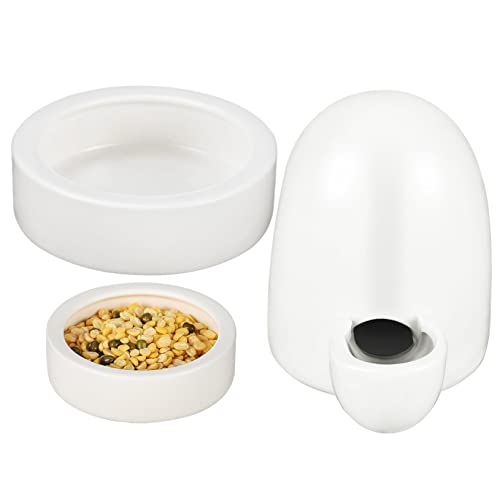 Toyvian 3stücke Keramik Hamsterfutterspender Und Tropffreie Wasserflasche Für Kleintiere Set Mit Futter Und Wasserspender Für Hasen Ratten Und Meerschweinchen Leicht Zu Reinzen Und Toyvian 3stücke Keramik Hamsterfutterspender Und Tropffreie Wasserflasche Für Kleintiere Set Mit Futter Und Wasserspender Für Hasen Ratten Und Meerschweinchen Leicht Zu Reinzen Und von Toyvian