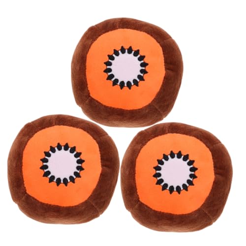 Toyvian 3 Stück Zähne Mahlen Kiwi - Anregend Grunzendes Hundespielzeug Drinnen Beissen Welpe Zahnen Hundekauspielzeug Für Quietschend Backenzahn Plüsch Toyvian 3 Stück Zähne Mahlen Kiwi - Anregend Grunzendes Hundespielzeug Drinnen Beissen Welpe Zahnen Hundekauspielzeug Für Quietschend Backenzahn Plüsch von Toyvian