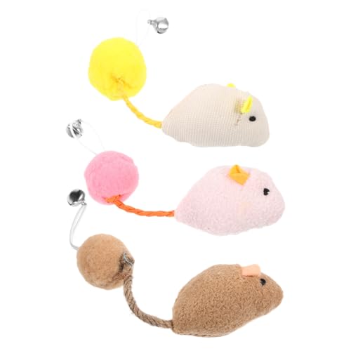 Toyvian 3 Teiliges Set Plüschmaus Katzenspielzeug Gefälschtes Rattenspielzeug Für Katzen Katzenmäuse Jagdspielzeug Gefälschte Ratte Plüschspielzeug Katzenspielzeug Für Den Toyvian 3 Teiliges Set Plüschmaus Katzenspielzeug Gefälschtes Rattenspielzeug Für Katzen Katzenmäuse Jagdspielzeug Gefälschte Ratte Plüschspielzeug Katzenspielzeug Für Den von Toyvian