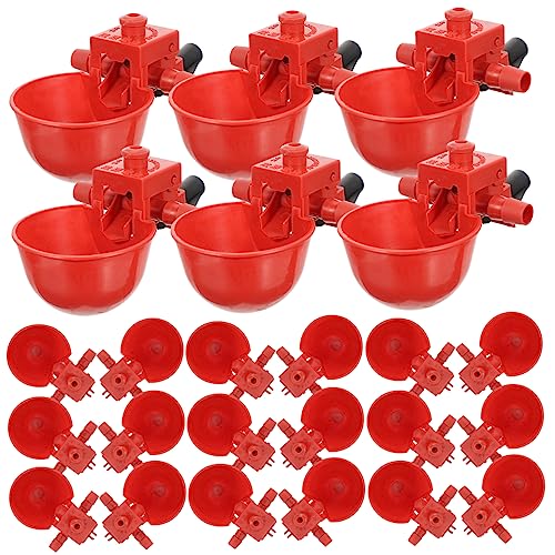 Toyvian 30 Stück Automatische Trinkschale Taubentränkeschale Taubentrinkbecher Hühnerwassertrinker Hühnertränke Taubentrinknapf Wasserbecher für Geflügel Taube Tränke rot Zufällige Farbe Toyvian 30 Stück Automatische Trinkschale Taubentränkeschale Taubentrinkbecher Hühnerwassertrinker Hühnertränke Taubentrinknapf Wasserbecher für Geflügel Taube Tränke rot Zufällige Farbe von Toyvian
