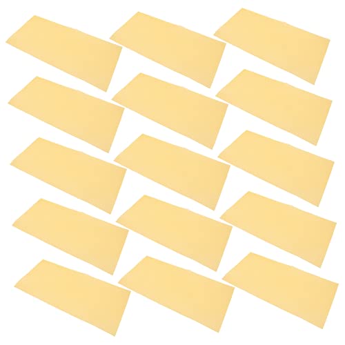 Toyvian 30 Stück Teiliges Wabenplatten Bienenwachs für Imkereizubehör und DIY Projekte Grundlage für Honigproduktion und Bienenhaltung von Toyvian