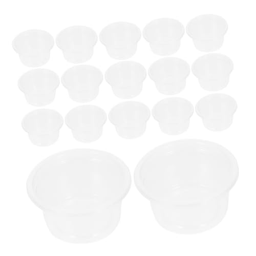 Toyvian 30Stücke Teiliges Reptilien Futter Und Wassernäpfe Transparente Schalen Für Leopardgeckos Schlangen Und Andere Kleine Reptilien Pflegeleicht Und Durchdachtes Design von Toyvian