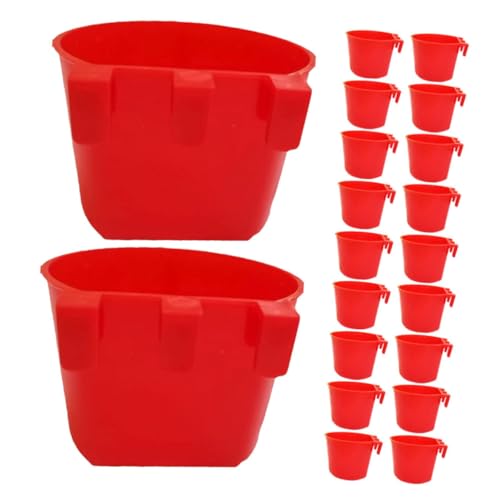 Toyvian 30Stücke Vogelkäfig Futterspender Hängende Schalen Für Wellensittiche Und Papageien Aus Sicherem Material Zu Reinigen Und Langlebig Für Futter Und Wasser Toyvian 30Stücke Vogelkäfig Futterspender Hängende Schalen Für Wellensittiche Und Papageien Aus Sicherem Material Zu Reinigen Und Langlebig Für Futter Und Wasser von Toyvian