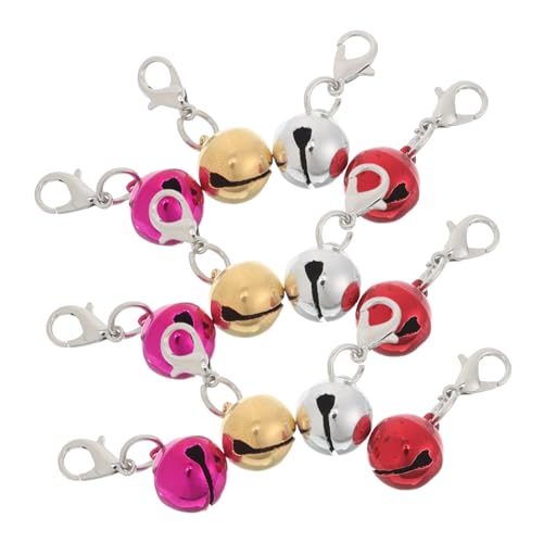 Toyvian 36 Stück Hundehalsband Glocke Kragenanhänger Anhänger Für Haustierhalsbänder Glocken Für Hundehalsbänder Haustier-anhänger Dekorative Glöckchen Für Haustierhalsbänder Eisen von Toyvian