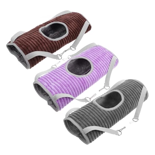 Toyvian 3Stücke Hängematte Für Kleintiere Teiliges Gemütlicher Schlafplatz Für Hamster Frettchen Und Chihuahuas Platzsparendes Design Vielseitig Einsetzbar Toyvian 3Stücke Hängematte Für Kleintiere Teiliges Gemütlicher Schlafplatz Für Hamster Frettchen Und Chihuahuas Platzsparendes Design Vielseitig Einsetzbar von Toyvian