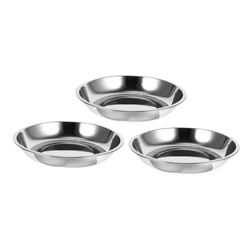 Toyvian 3Stücke Haustierfutterschalen für Katzen und Flache rutschfeste Schalen für Bequemes Fressen Reinigen und Langlebig Toyvian 3Stücke Haustierfutterschalen für Katzen und Flache rutschfeste Schalen für Bequemes Fressen Reinigen und Langlebig von Toyvian