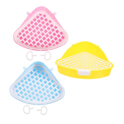 Toyvian 3Stücke Katzentoilette Für Kleintiere Meerschweinchen Und Abnehmbar Komfortable Reinigung Toyvian 3Stücke Katzentoilette Für Kleintiere Meerschweinchen Und Abnehmbar Komfortable Reinigung von Toyvian