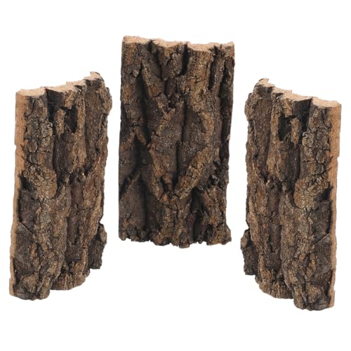 Toyvian 3Stücke Korkrinde Für Terrarium Dekoration Natürliche Reptilienbehälterdekoration Für Aquarien Und Terrarien Für Schlangen Und Schildkröten Toyvian 3Stücke Korkrinde Für Terrarium Dekoration Natürliche Reptilienbehälterdekoration Für Aquarien Und Terrarien Für Schlangen Und Schildkröten von Toyvian