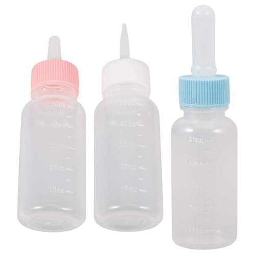 Toyvian 3 Stück Fütterungsflaschen für Kleine Haustiere Wiederverwendbare Milchflasche für Welpen und Kätzchen Sicher Leicht und Einfach zu Bedienen Toyvian 3 Stück Fütterungsflaschen für Kleine Haustiere Wiederverwendbare Milchflasche für Welpen und Kätzchen Sicher Leicht und Einfach zu Bedienen von Toyvian