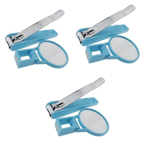 Toyvian 3st Nagelknipser Mit Lupe Nagelknipser Für Die Babypflege Nagelknipser Für Kinder Vergrößernder Nagelschneider Nagelknipser Für Babys Babysicherer Nagelknipser Ältere Pflegeset von Toyvian