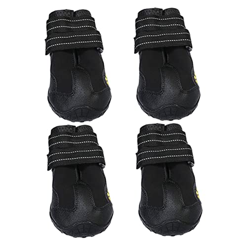 Toyvian 4 Stück Anti-schlupf-hundefußabdeckung Hundestiefel Schuhhund Booties Für Hundepfoten Schuhschutz Schuhe Für Hundepfoten Im Freien Hundeschuhe Für Heißes Pflaster Schwarz Stoff Toyvian 4 Stück Anti-schlupf-hundefußabdeckung Hundestiefel Schuhhund Booties Für Hundepfoten Schuhschutz Schuhe Für Hundepfoten Im Freien Hundeschuhe Für Heißes Pflaster Schwarz Stoff von Toyvian