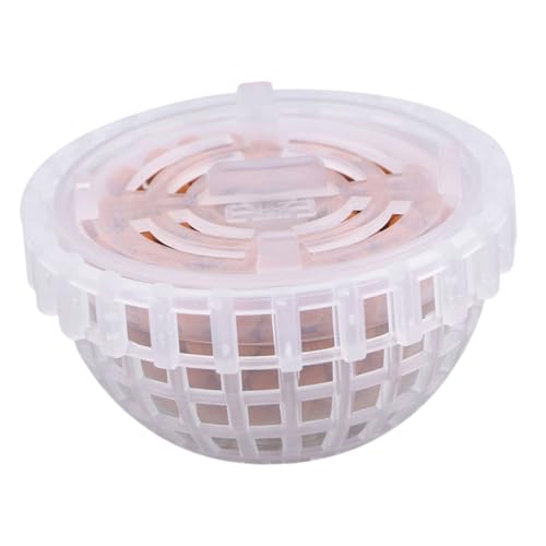 Toyvian 4 Stück Aquarium Garnelen Haus Haltekugeln mit Mineralien für Wasserpflanzen Fixierung und Wasserfilterung Betta Geeignet Praktisches Shrimp Shelter und Aquascaping Zubehör von Toyvian