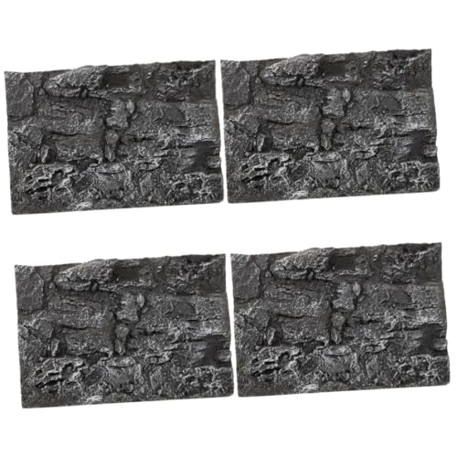 Toyvian 4 Stück Aquarium Hintergrundplatte Felsenoptik Reptilien Terrarium Dekoration Leichtes Landschaftsboard für Fisch und Schildkrötenbecken Naturnahes Design Langlebig und Einfach zu Toyvian 4 Stück Aquarium Hintergrundplatte Felsenoptik Reptilien Terrarium Dekoration Leichtes Landschaftsboard für Fisch und Schildkrötenbecken Naturnahes Design Langlebig und Einfach zu von Toyvian