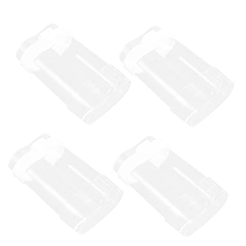 Toyvian 4 Stück Automatische Trinkmaschinen für Futterstation und Trinkschale für Wellensittiche Hamster Mäuse und Einfache Installation Transparente Ausführung Toyvian 4 Stück Automatische Trinkmaschinen für Futterstation und Trinkschale für Wellensittiche Hamster Mäuse und Einfache Installation Transparente Ausführung von Toyvian
