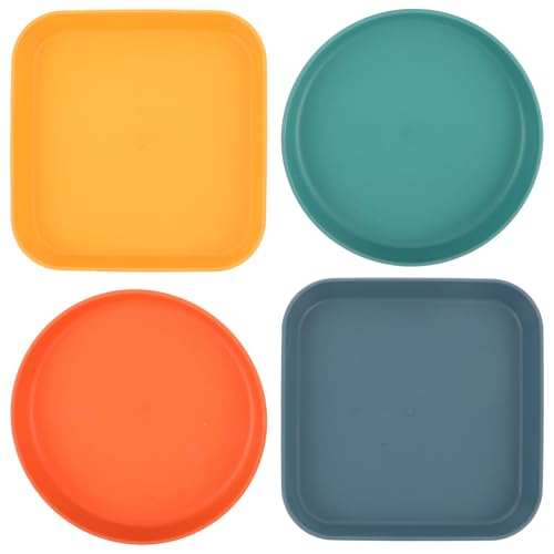 Toyvian 4 Stück Flache Futterplatten für Nassfutter Rutschfestes Design für Kleine Hunde Katzen und Welpen Praktische Multifunktionale Futterlösung Toyvian 4 Stück Flache Futterplatten für Nassfutter Rutschfestes Design für Kleine Hunde Katzen und Welpen Praktische Multifunktionale Futterlösung von Toyvian