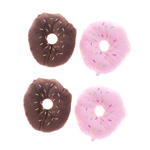 Toyvian 4er-Pack Donut-haustierspielzeug Quietschspielzeug für Hunde Kauspielzeug für Haustiere Haustier-beißspielzeug Interaktives Hundespielzeug Elastisches Lustiges Quietschspielzeug für Welpen Toyvian 4er-Pack Donut-haustierspielzeug Quietschspielzeug für Hunde Kauspielzeug für Haustiere Haustier-beißspielzeug Interaktives Hundespielzeug Elastisches Lustiges Quietschspielzeug für Welpen von Toyvian