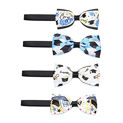 Toyvian 4 Stück Haustier Fliegen Haustier Halsband Mit Schleife Für Welpen Schwarzes Welpen Dickie Fliegenhalsband Hundeschleifen Hundefliegen Hundehalsband Mit Schleife Marineblaue von Toyvian
