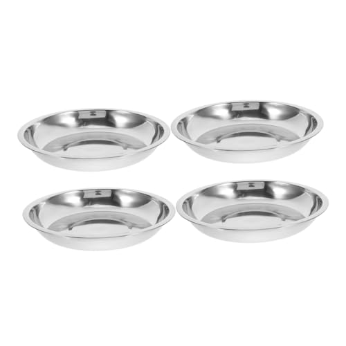 Toyvian 4 Stück Haustiernapf Aus Edelstahl Großer Futternapf Für Hunde Hundenäpfe Für Welpen Hundehüttenschüsseln Extra Großer Hundenapf Katzennäpfe Rostfreier Stahl Silver Toyvian 4 Stück Haustiernapf Aus Edelstahl Großer Futternapf Für Hunde Hundenäpfe Für Welpen Hundehüttenschüsseln Extra Großer Hundenapf Katzennäpfe Rostfreier Stahl Silver von Toyvian