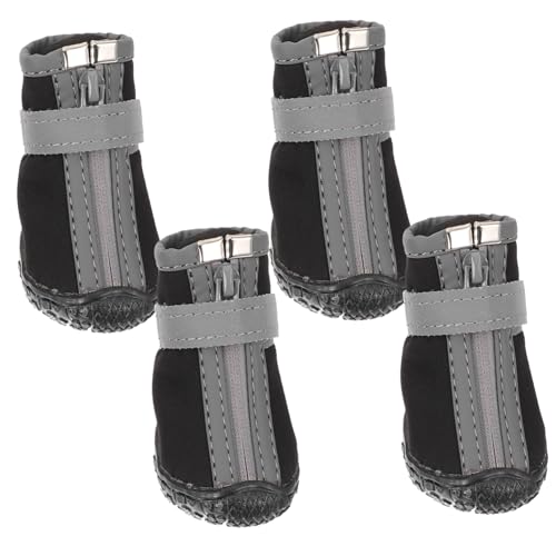 Toyvian 4 Stück Hundestiefel Für Draußen Pfoten Kleine Größen Stiefeletten Haustierschuhe Kurze Stiefel Welpenstiefel Hundestiefel Winterstiefel Hundeschneestiefel Toyvian 4 Stück Hundestiefel Für Draußen Pfoten Kleine Größen Stiefeletten Haustierschuhe Kurze Stiefel Welpenstiefel Hundestiefel Winterstiefel Hundeschneestiefel von Toyvian