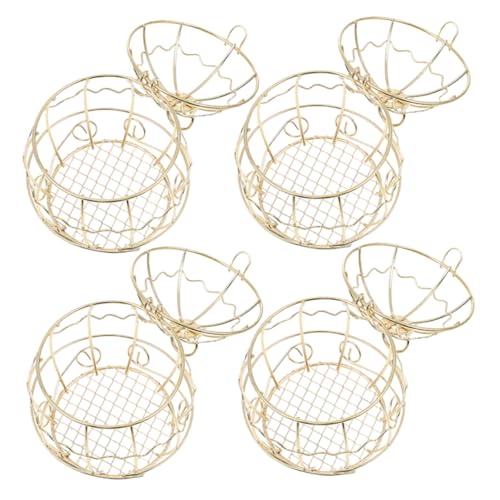 Toyvian 4 Stück Im Freien Hängende Vogelhäuschen Für Süßigkeiten, Vogelkäfig, Bonbonglas, Golddrahtkästen, Vogelkäfig, Bonbonglas, Bonbonkästen Für Hochzeit, Geburtstag, Party Toyvian 4 Stück Im Freien Hängende Vogelhäuschen Für Süßigkeiten, Vogelkäfig, Bonbonglas, Golddrahtkästen, Vogelkäfig, Bonbonglas, Bonbonkästen Für Hochzeit, Geburtstag, Party von Toyvian
