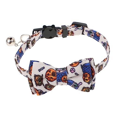 Toyvian 4 Stück Kätzchenkatze Halskette Kragen Katzenzubehör Halloween-Haustierhalsband für für Welpen Name Halloween Cat Decor Katzenhalsband Halloween Pet Decor Polyester Toyvian 4 Stück Kätzchenkatze Halskette Kragen Katzenzubehör Halloween-Haustierhalsband für für Welpen Name Halloween Cat Decor Katzenhalsband Halloween Pet Decor Polyester von Toyvian