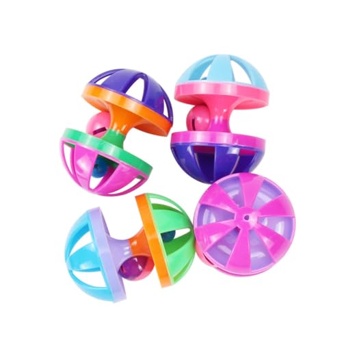 Toyvian 4 Stück Katzenbälle mit Glocken Kreatives für Katzen und Kätzchen Fördert und Bewegung Zufällig Pet Bell Ball Toy Zufällige Farbe Toyvian 4 Stück Katzenbälle mit Glocken Kreatives für Katzen und Kätzchen Fördert und Bewegung Zufällig Pet Bell Ball Toy Zufällige Farbe von Toyvian