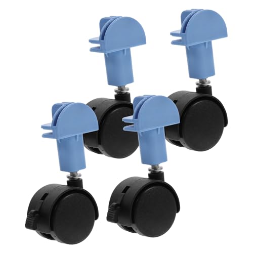 Toyvian 4 Stück Katzencage Räder Teiliges Drehbare Casters für Katzen und Hundekäfige Einfache und für Haustierkäfige und Möbel von Toyvian
