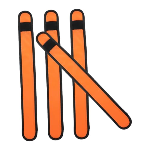 Toyvian 4 Stück LED Pferdebeinschutzband mit Reflektierenden Lichtern für Sichere Nächtliche Ausritte Hochsichtbare Tragbare Sicherheitsbänder für Reittraining und Outdoor Aktivitäten von Toyvian