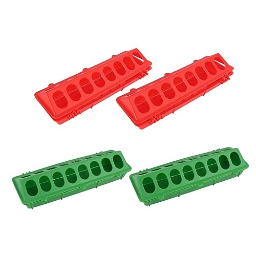 Toyvian 4 Stück Multifunktionale Futterspender für Geflügel Futterstation für Tauben und Küken und Langlebig für Kleine und Hühner Toyvian 4 Stück Multifunktionale Futterspender für Geflügel Futterstation für Tauben und Küken und Langlebig für Kleine und Hühner von Toyvian