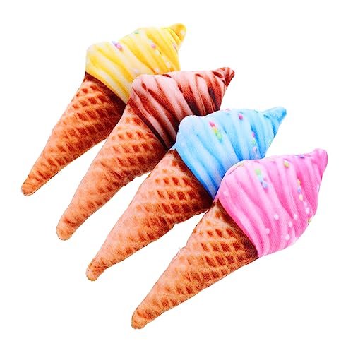 Toyvian 4 Stück Plüschspielzeug für Haustiere Nips kneifen EIS Creme drinnen katzenspielzeug zum Beißen von Kätzchen Katze Plüschtier zahnspielzeug für kätzchen Katze Toyvian 4 Stück Plüschspielzeug für Haustiere Nips kneifen EIS Creme drinnen katzenspielzeug zum Beißen von Kätzchen Katze Plüschtier zahnspielzeug für kätzchen Katze von Toyvian