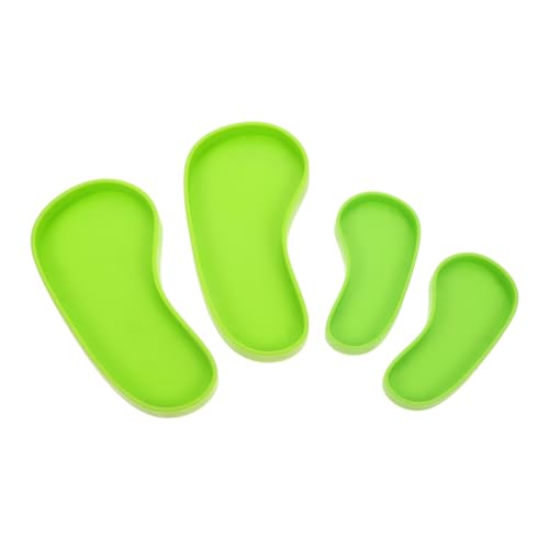 Toyvian 4 Stück Reptilien Wassernapf Teilig rutschfeste Trinkschalen aus Robustem Geeignet für Eidechsen Schildkröten und Andere Terrarientiere Stabile Futter und Wasserschalen für von Toyvian